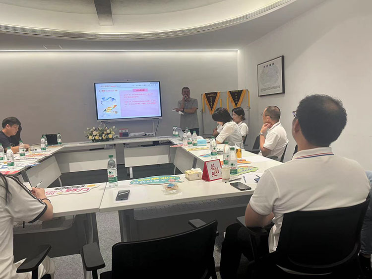 4月3日盛和塾成功方程式第二十七期使命血肉訓(xùn)練營6組來我司輪值會